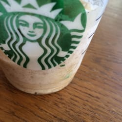 Photo of Starbucks - Cambridge, MA, United States. My drink.  In progress. Mmm.