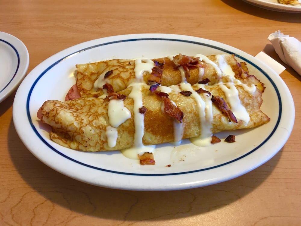 ihop classic breakfast crepes review
