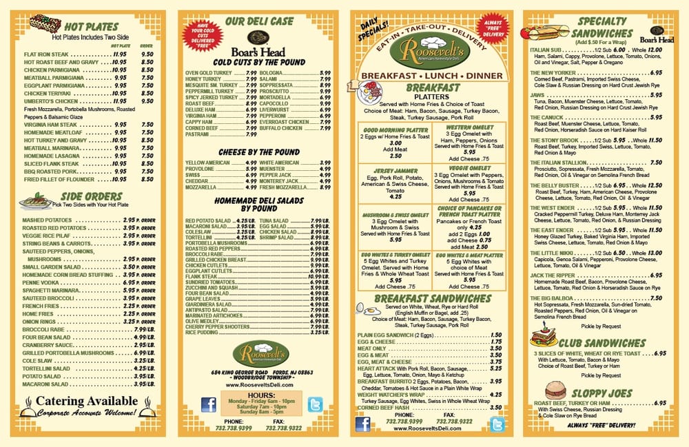 Roosevelt’s American Homestyle Deli 32 Photos & 47 Reviews Delis