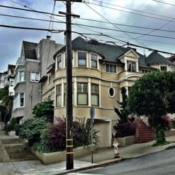 The Mrs. Doubtfire House - San Francisco, CA, United States. Steiner and Broadway