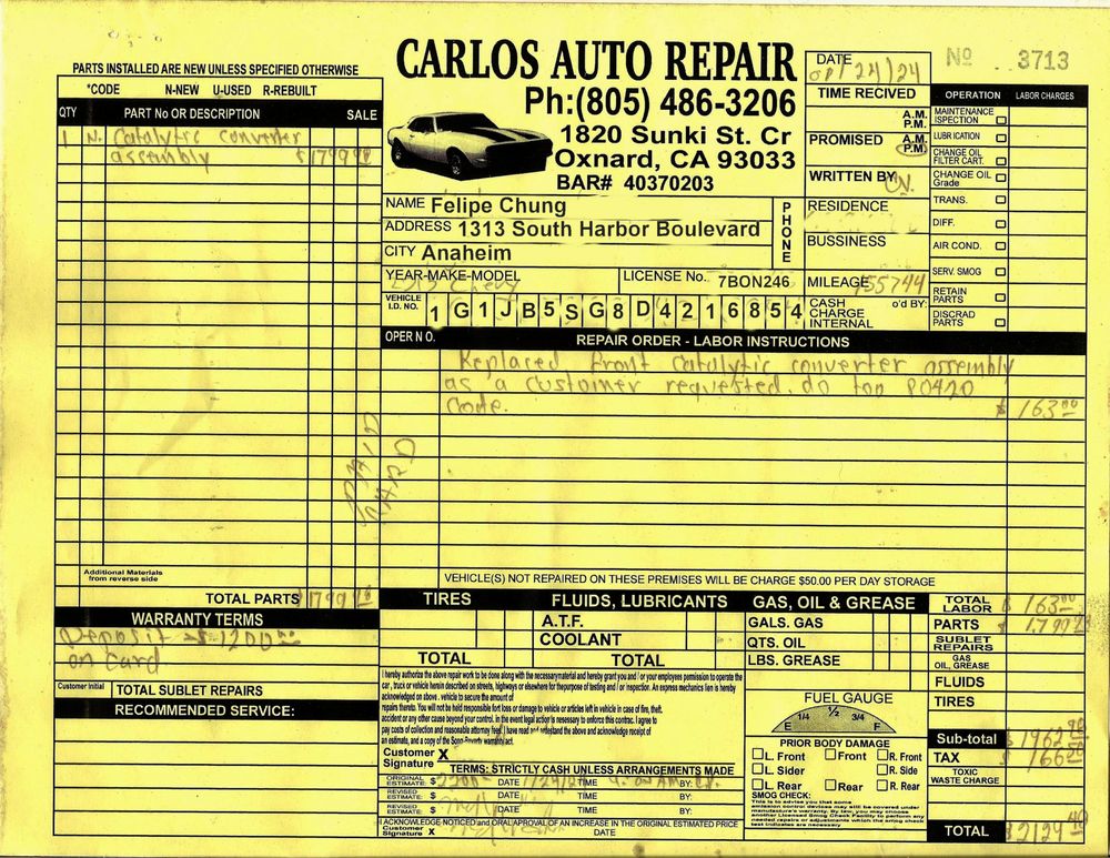Carlos Auto Repair