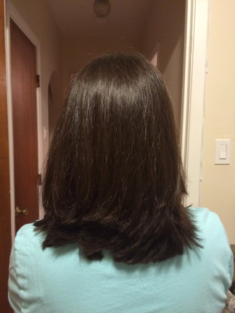 I Asked For A Lob Long Bob With Layers But Instead Got What Photo Of Hair Cuttery Chicago Il United States I Asked For A