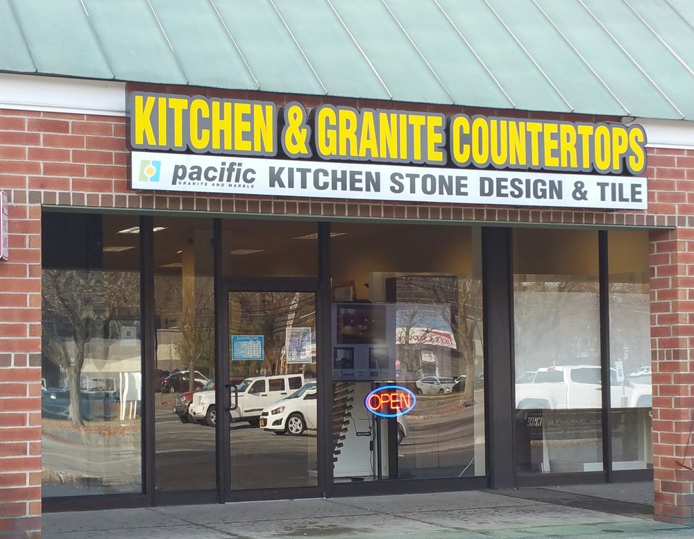 Kitchen Stone Design Countertop Installation 1770 Central Ave Kitchen Stone