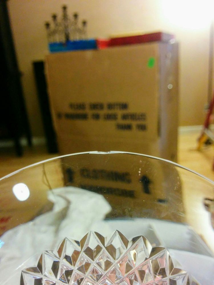 One Of My Nana S Chipped Crystal Goblets Yelp Photo Of White Glove Moving Storage San Francisco Ca United States
