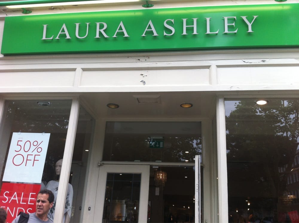 Laura Ashley Fabric Stores 120 King's Road, Chelsea, London, United