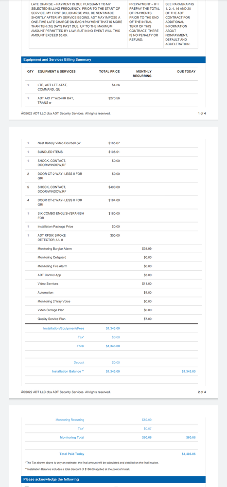 ADT Security Services