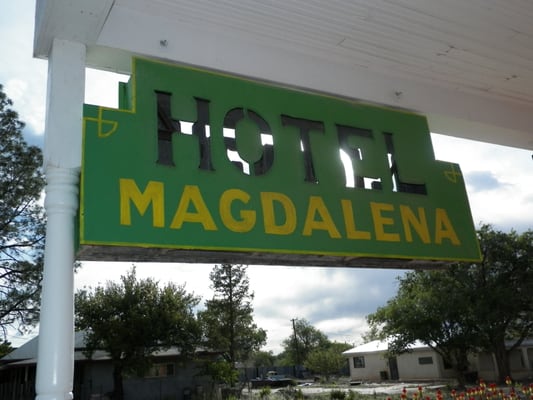 Old Magdalena Hall Hotel Hotels 404 2nd St Nm Photo Of Old Magdalena Hall Hotel Nm United States Sign