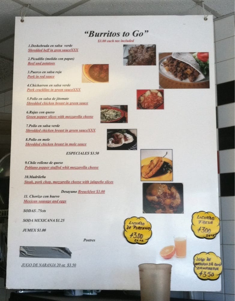 Burritos To Go Y Algo Mas Mexican 701 B Central, Kansas City, KS