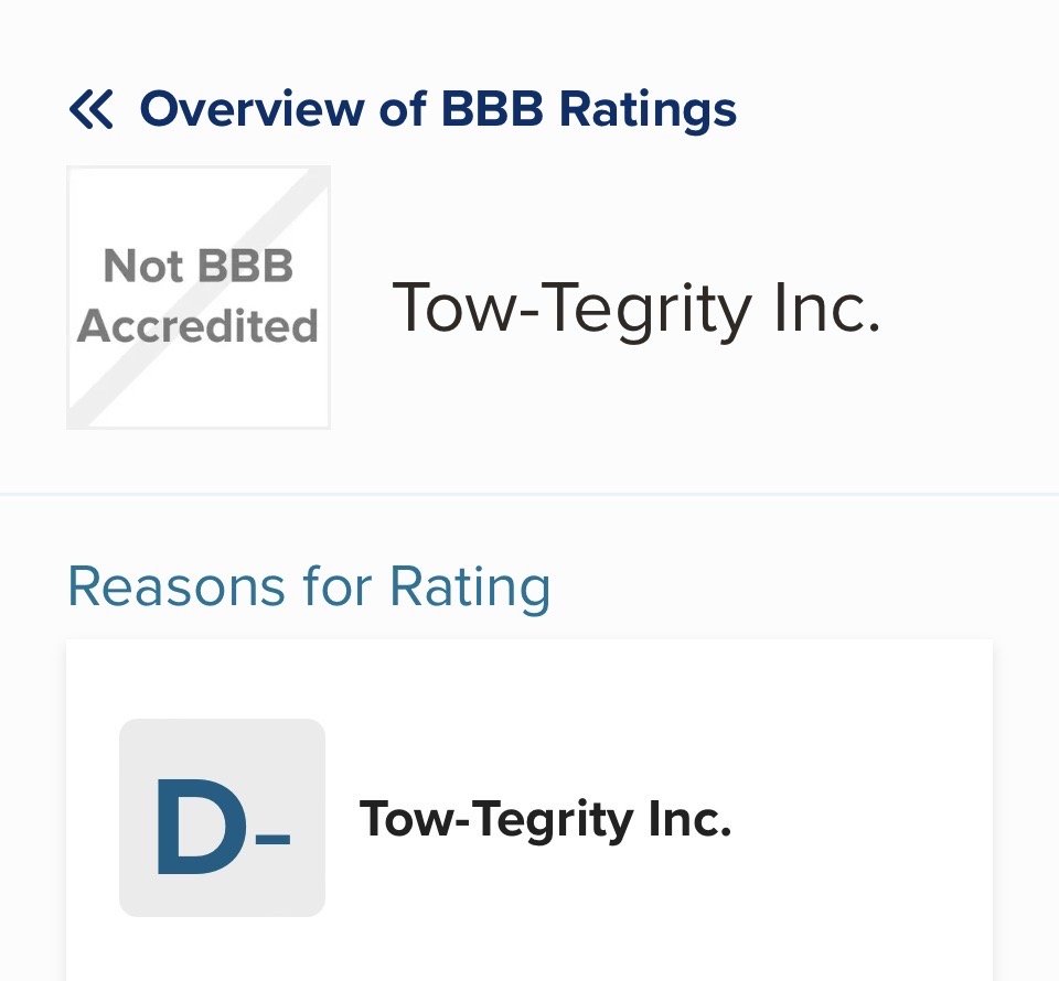 Tow-Tegrity
