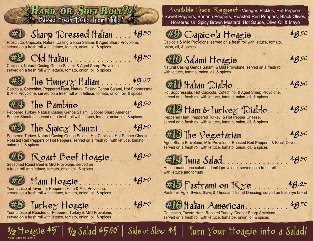 Dinunzio's Authentic Italian Hoagie