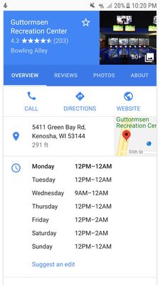 guttormsen recreation center 5411