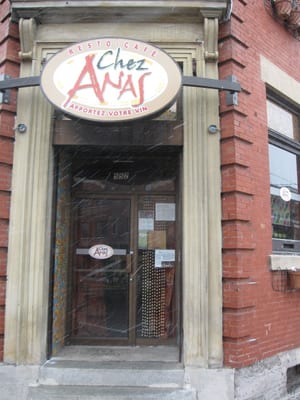 Resto Cafe Chez Anas