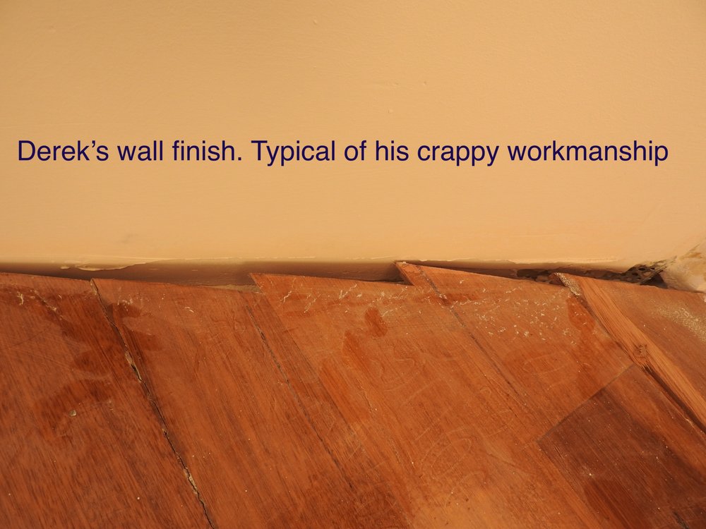 This Is How Cuts The Timber Under A Bay Window Wall Skirting Photo Of Get A Gleam Wollongong New South Wales Australia This Is How