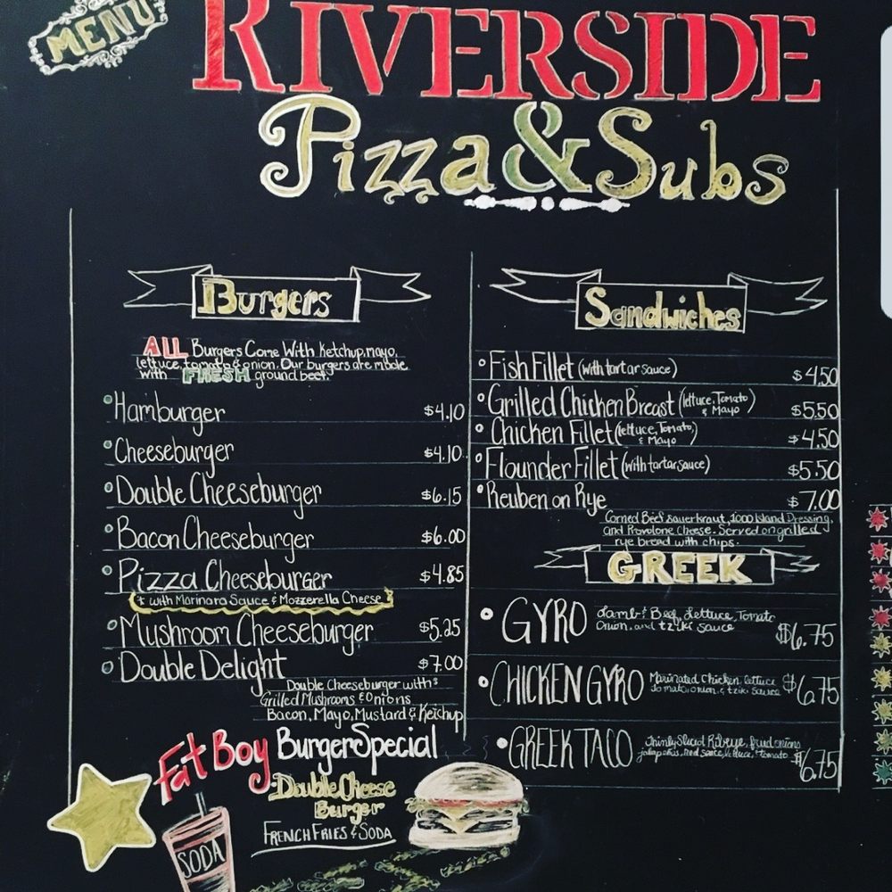 Riverside Pizza & Subs Pizza 6919 Hwy 70, Newport, NC Restaurant
