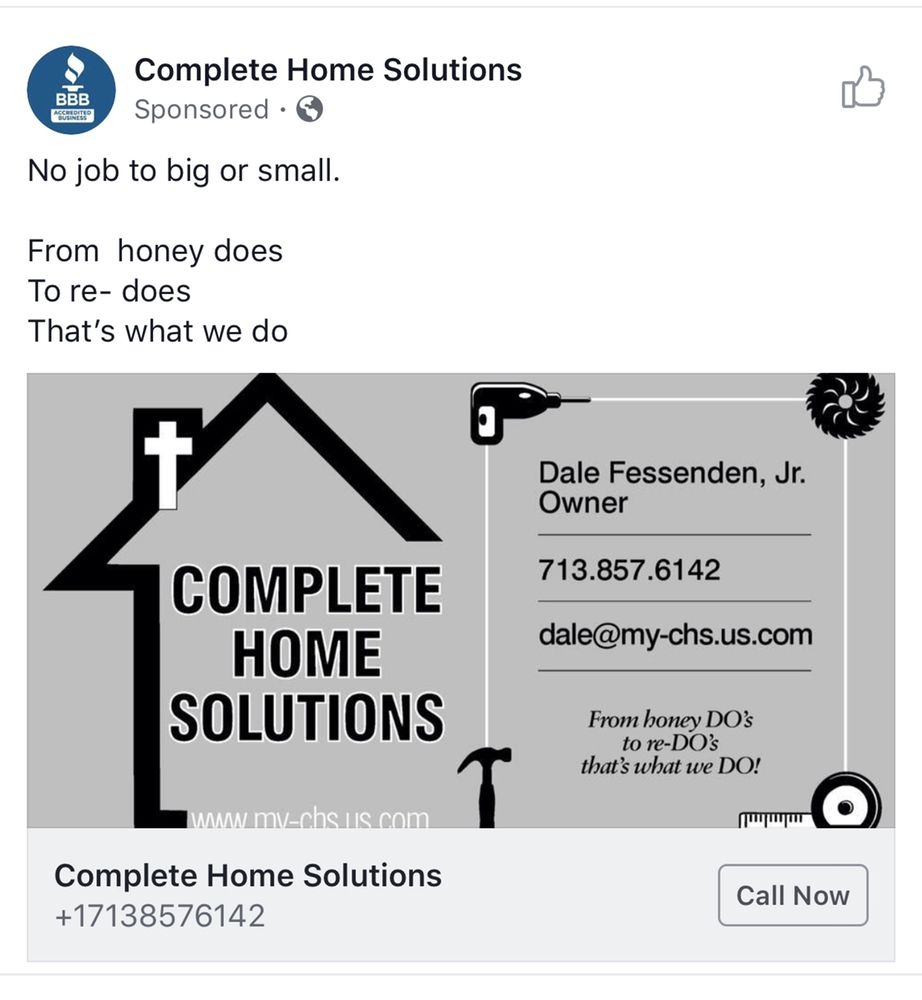 image of business Complete Home Solutions