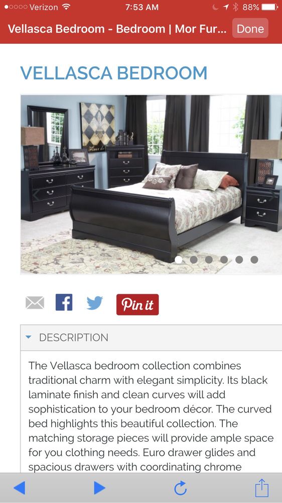 My Bedroom Set No Actual Pic Was Messy Right Now Lol