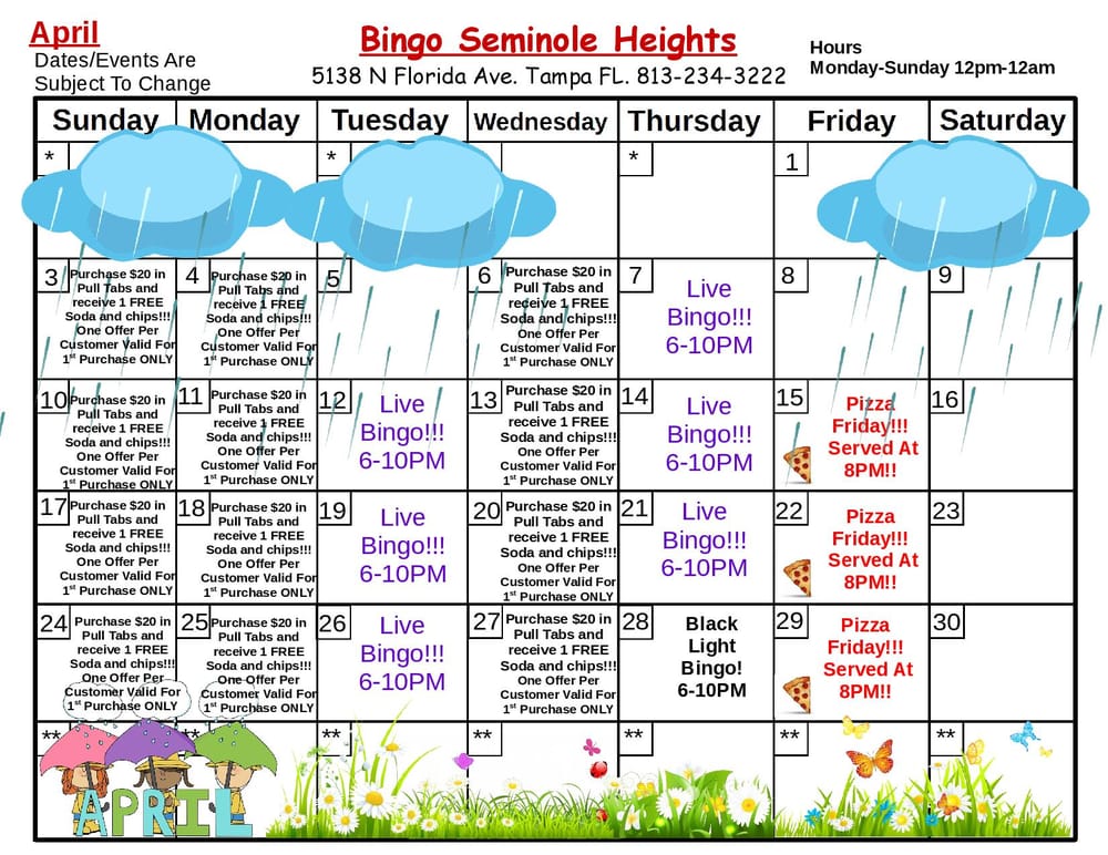 Seminole casino bingo florida