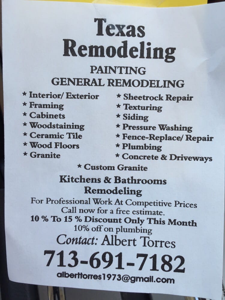 image of business Texas Remodeling
