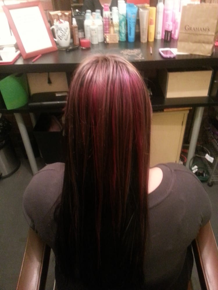 Base Color Of Violet Black With Ice Lavender Cold Dark Blonde