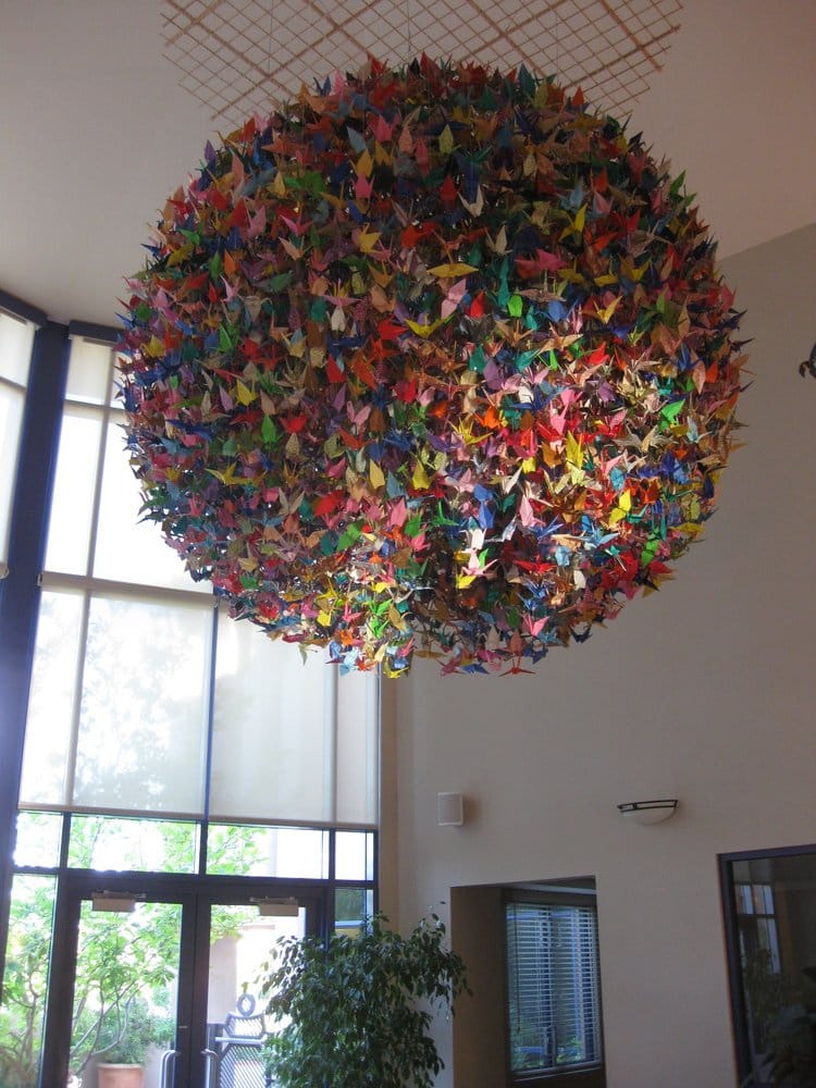 8,000 origami cranes! Yelp