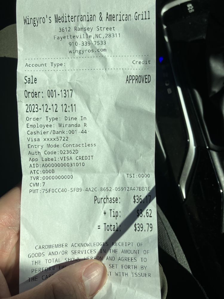 Wingyro’s Mediterranian & American Grill