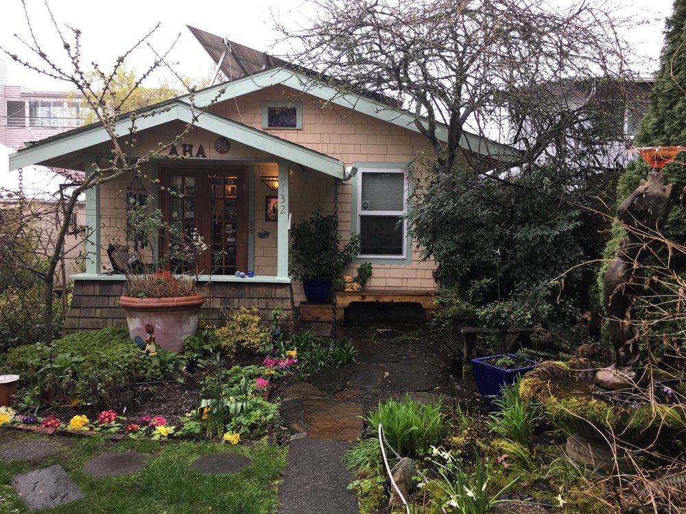 Walk up to Admiral healing arts garden cottage entrance to the home ... Walk up to Admiral healing arts garden cottage entrance to the home ...