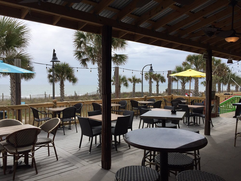 Outside Seating At 8th Ave Tiki Bar And Grill There Is A Lot Of Photo Of 8th Ave Tiki Bar Grill Myrtle Beach Sc United States