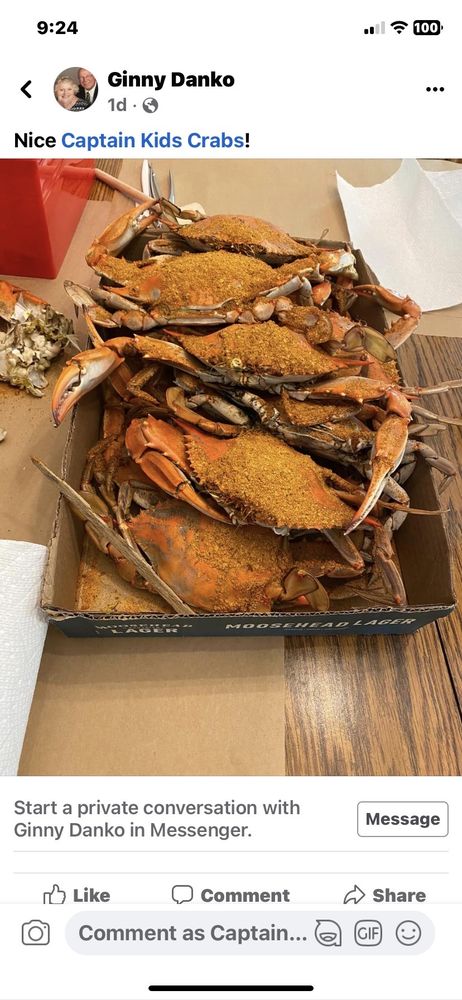 Captain Kids Crabs