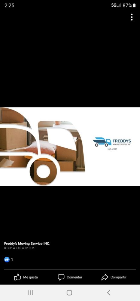 Freddy's Moving Service