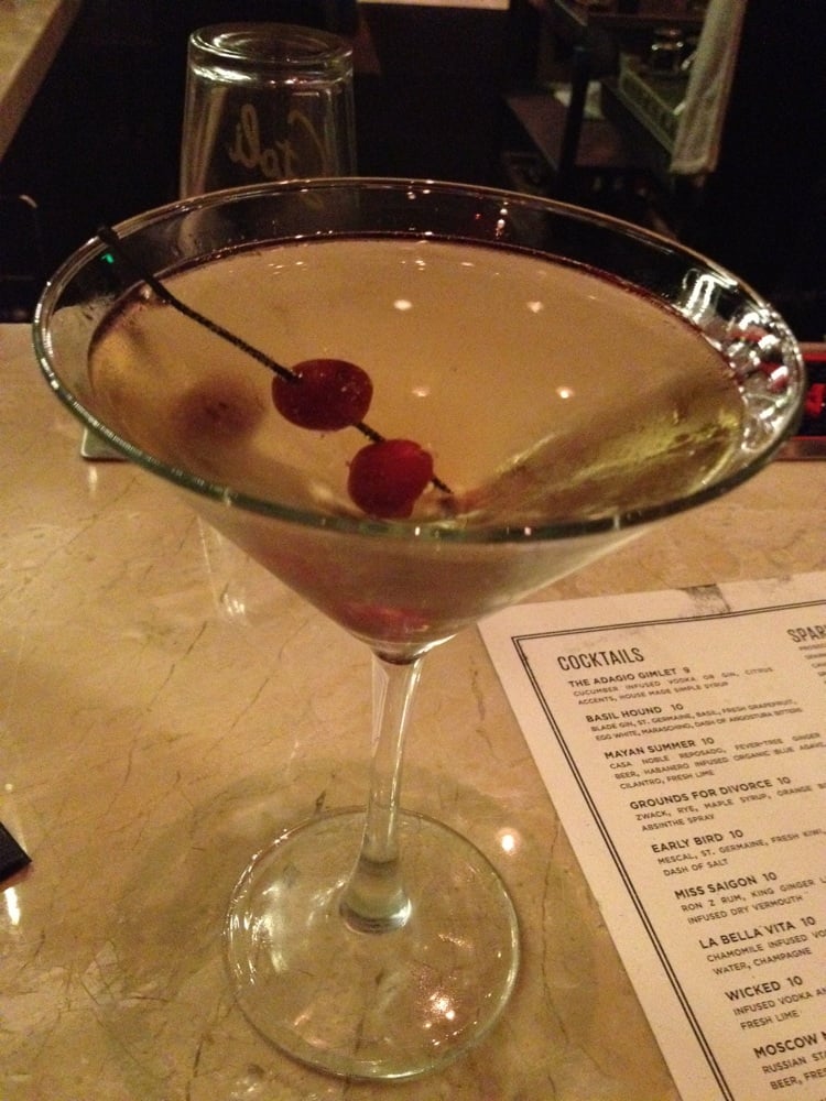 La Bella Vita Chamomile Infused Vodka, St. Germain, Rose Water
