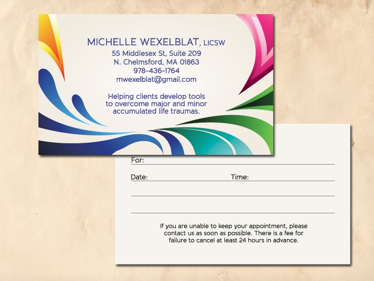Social Worker Business Cards