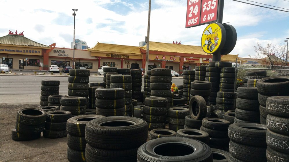 Organizing A New Shipment Of Used Tires Yelp Photo Of Busy Bee Tire Las Vegas Nv United States Organizing