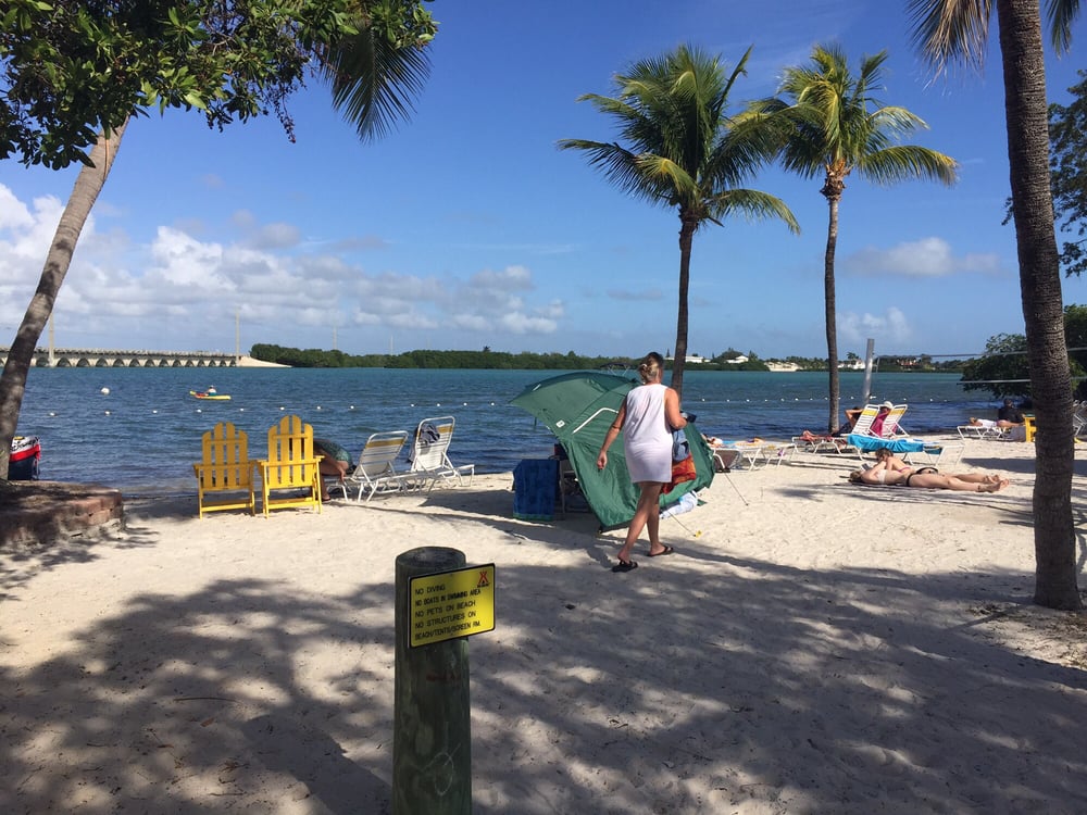 Small Beach Located Right Inside Koa Yelp Photo Of Sugarloaf Key West Koa Fl United States