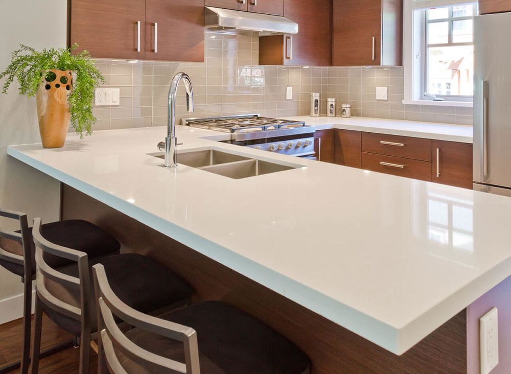 Square Edge On Quartz Is The Best Way To Go Love It Yelp Photo Of Desert Mountain Countertops Phoenix Az United States Square Edge On