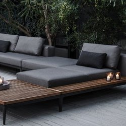Patio Outdoor Furniture S 600 Central Park Ave Photo Of Patio Scarsdale Ny United States Gloster Grid Collection