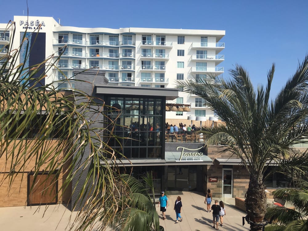 View From Pacific City Pasea Hotel Tanners Yelp Photo Of Pacific City Huntington Beach Ca United States View From