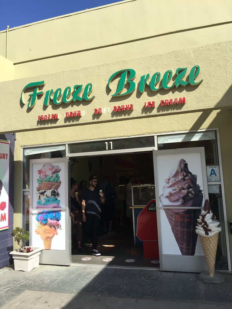 Freeze Breeze Ice Cream & Frozen Yogurt 801 Ocean Front Walk