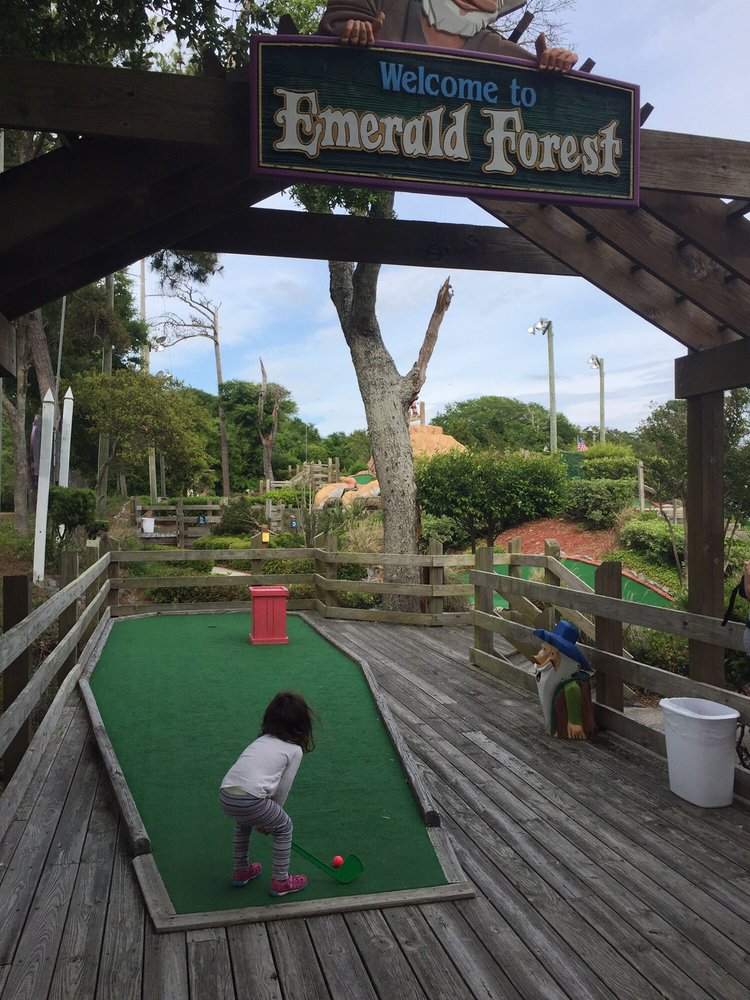 Emerald Forest Mini Golf Mini Golf 8720 Reed Dr, Emerald Isle, NC