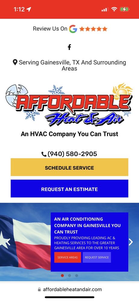 image of business Affordable Heat and Air