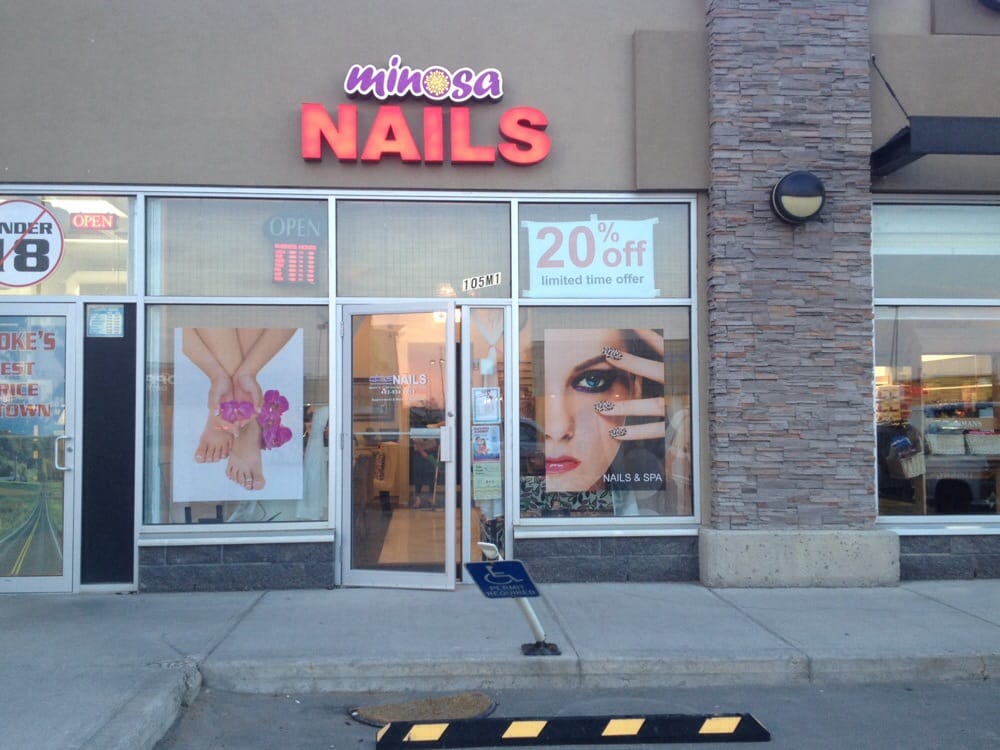 Minosa Nails And Spa Nail Salons 105M 100 Ranch Market, Strathmore