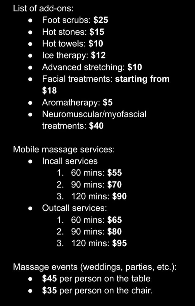 Tropical Deluxe Massage