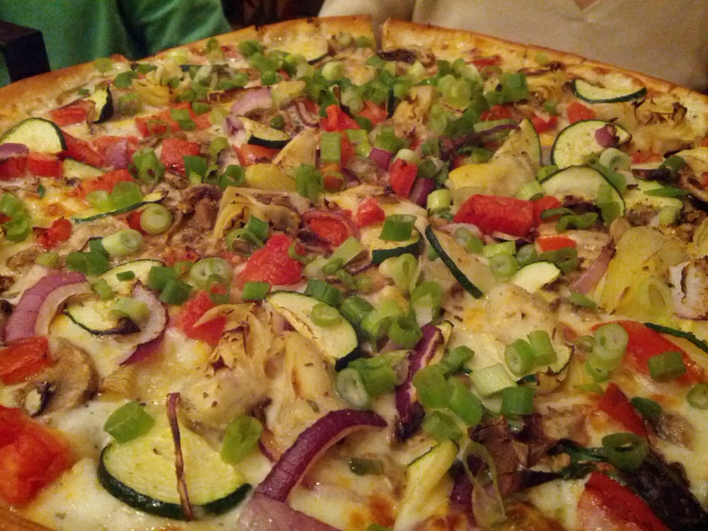 Gourmet Veggie Thin Crust Yelp Photo Of Round Table Irvine Ca United States Gourmet Veggie Thin