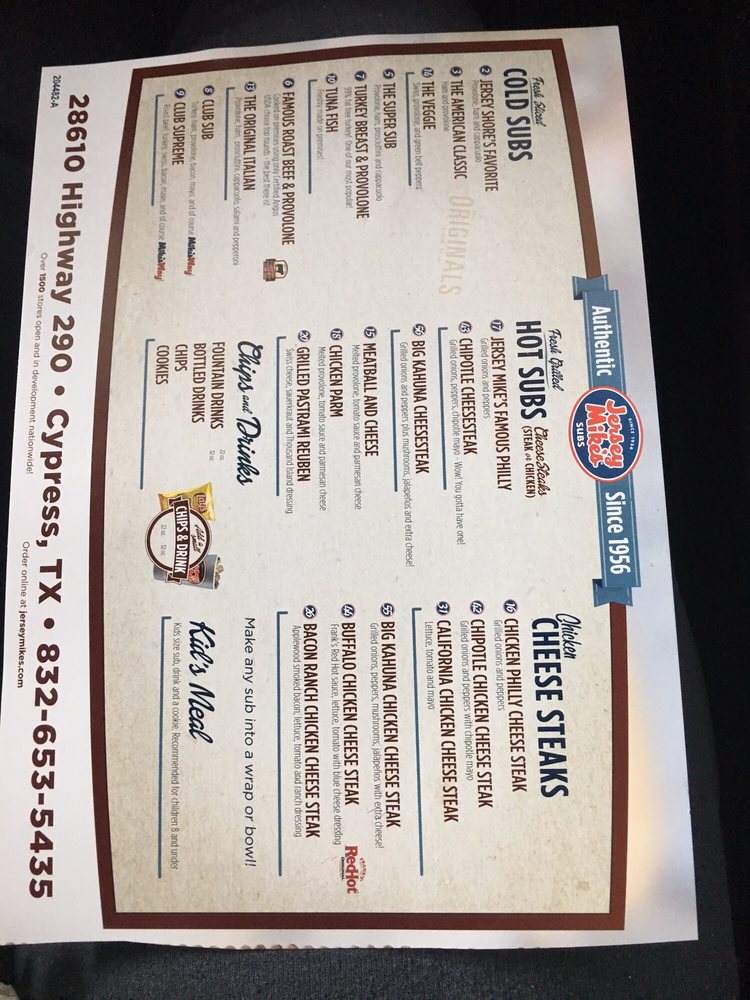 Jersey Mike's Subs