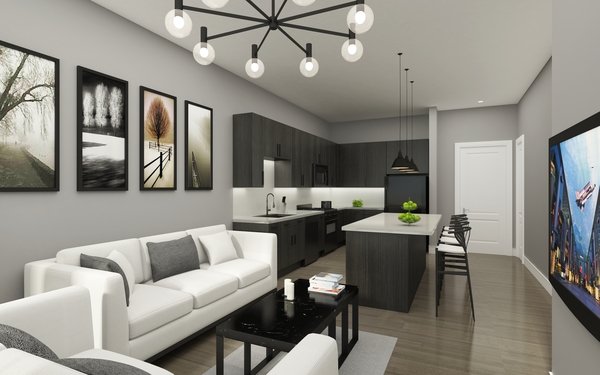 The Mason Flats at Township Square Apartments by Greystar