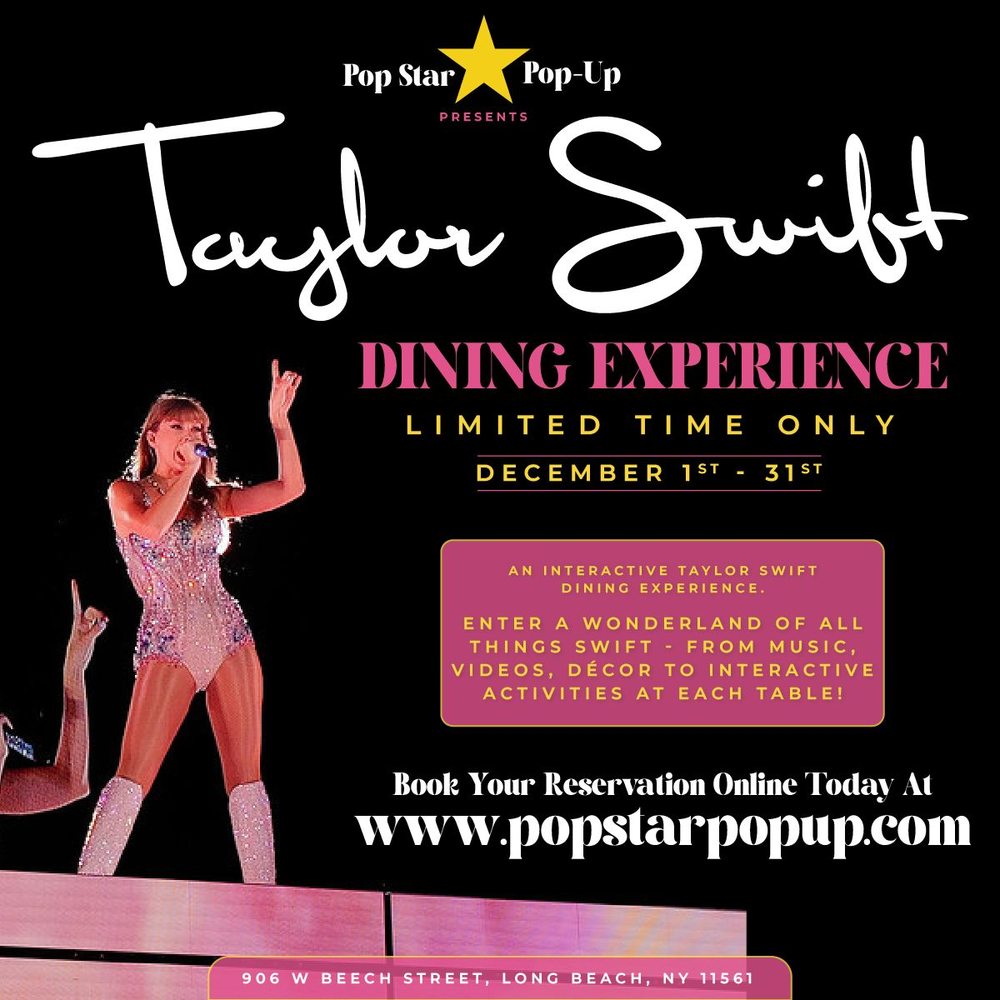 Pop Star - Taylor Swift Dining Experience