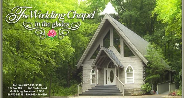 The Wedding Chapel In Glades 460 Rd Gatlinburg Tn Party Hotels Nearby