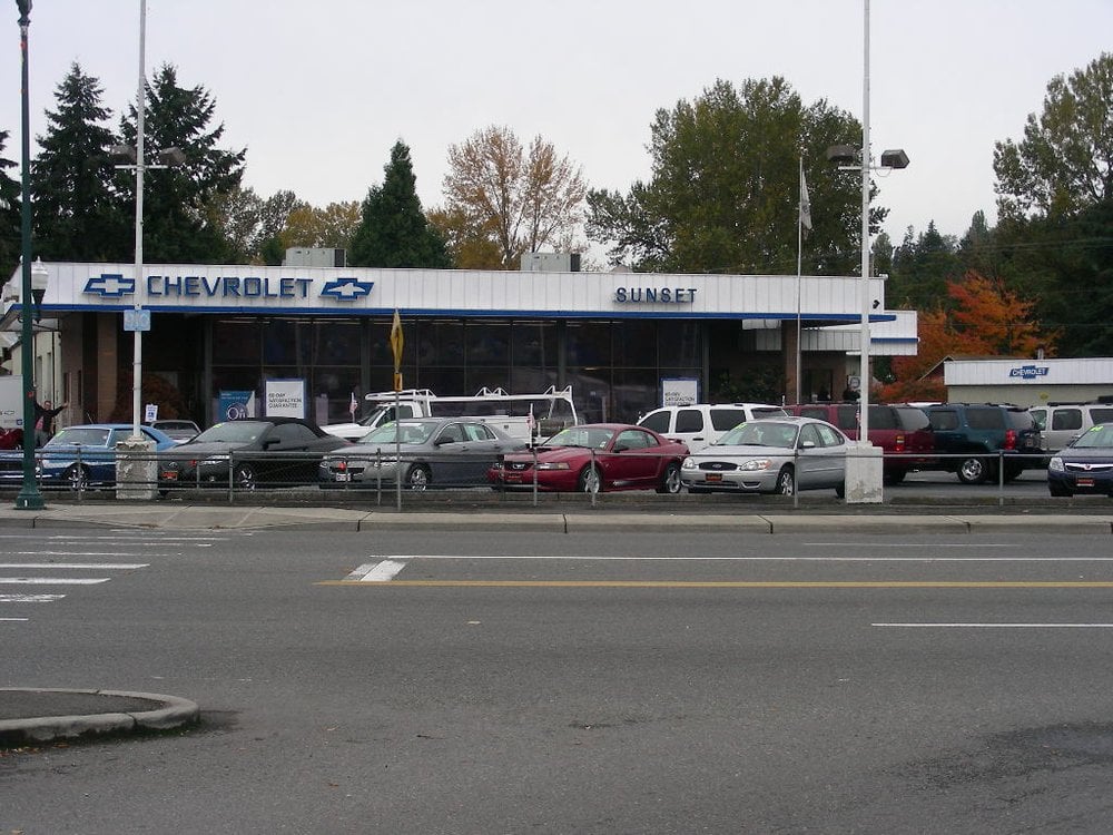 Tiny Overhead Sunset Chevrolet Yelp