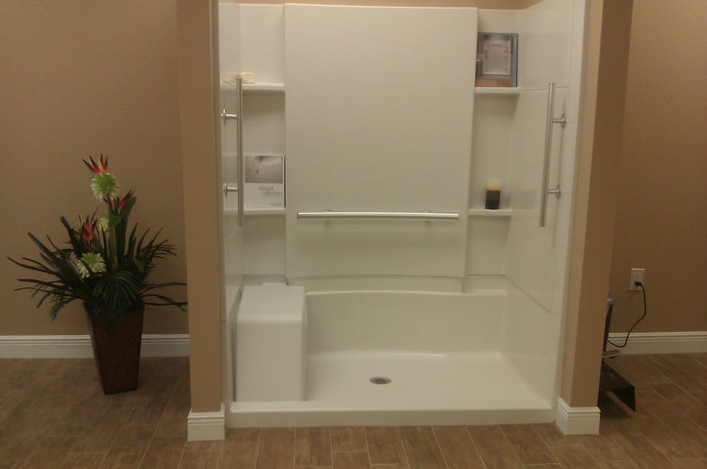 Sterling Walk In Shower Yelp Photo Of Citrus Plumbing Kitchen And Bath Gallery Venice Fl United States