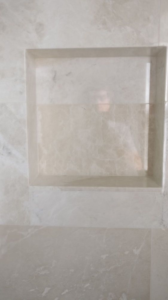 Custom Niche Shower Tile Installation Bathroom Renovations Yelp Photo Of Three Generations Tile Miami Fl United States Custom Niche Shower