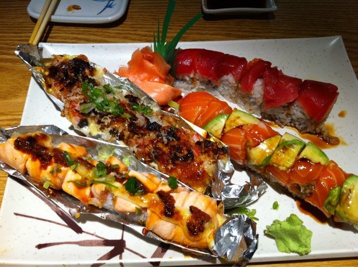 Top to bottom roll 69, Andy lover, mr. Fuji, white dragon Yelp